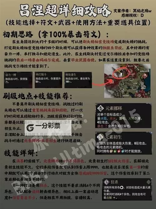 《光与影33号远征队》吕涅全阶段构筑推荐 吕涅怎么构筑图1