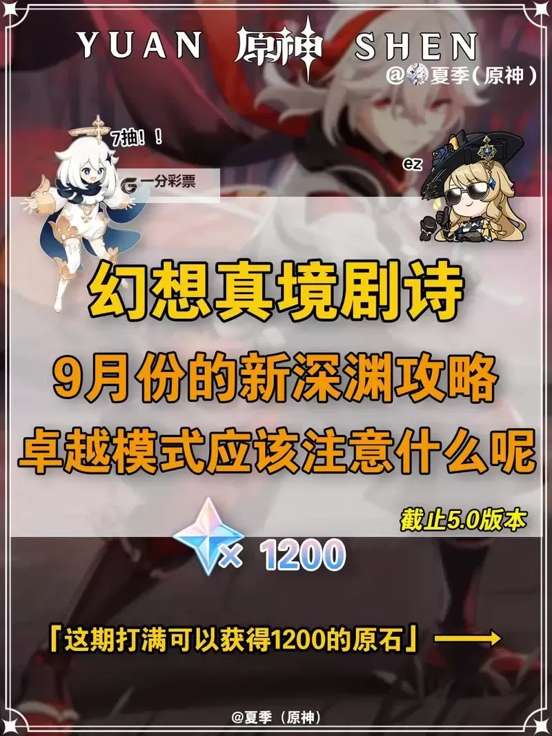 《原神》5.5月幻想真境剧诗挑战攻略图1